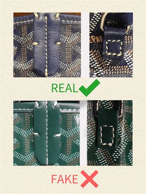 how to spot fake goyard purse|authentic designer goyard bags.